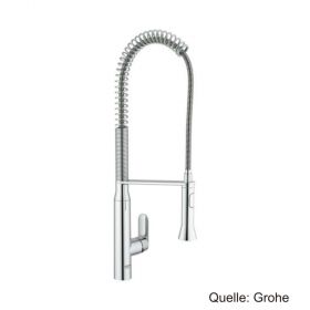 GROHE K7 Einhand-Spültischbatterie mit Profibrause, verchromt 32950000