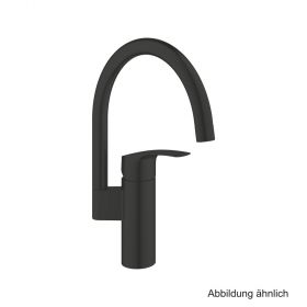 GROHE Eurosmart EH-SPT-Batterie hoher Auslauf matt black, 332022433