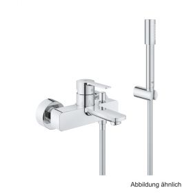 GROHE Lineare EH-Wannenbatt. Wandmontage mit Brausegarnitur chrom, 33850001