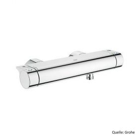 GROHE Grohtherm 2000 Thermostat-Brausebatterie, DN15, Brauseabgang unten 1/2", chrom 34169001