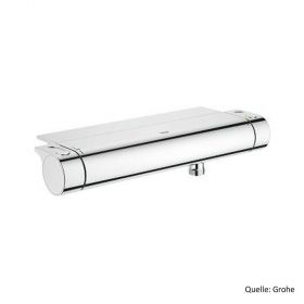 GROHE Grohtherm 2000 THM-Brausebatt. Wandmontage mit Ablage chrom, 34469001