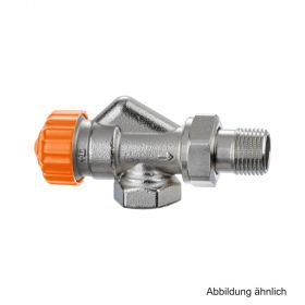 HEIMEIER Thermostat-Ventilunterteil Eclipse, Axialform, verkürzt, DN20