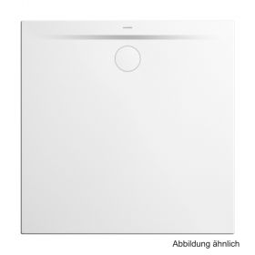 Kaldewei Duschwanne Stahl Superplan Zero 100x100x2 cm m. WT extraflach, weiss