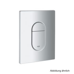 GROHE Arena Cosmopolitan Abdeckplatte, 2-Mengen/Start-Stopp-Betät., mattchrom