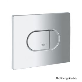 GROHE Arena Cosmopolitan Abdeckplatte,2-Mengen-/Start-Stopp-Betätig., mattchrom