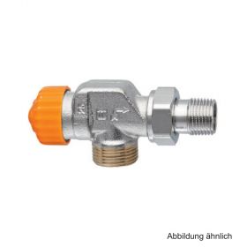 HEIMEIER Thermostat-Ventilunterteil Eclipse, Axial, DN15, 3/4" AG