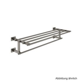 GROHE Essentials Cube Multi-Badetuchhalter 558mm hard graphite geb., 40512AL1