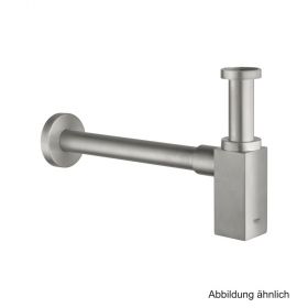 GROHE Geruchsverschluss eckig Waschtisch supersteel, 40564DC0