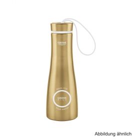GROHE Blue Trinkflasche Edelstahl 450 ml cool sunrise gebürstet, 40848GN0