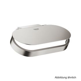 GROHE Selection WC-Papierhalter mit Deckel supersteel, 41069DC0