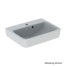 Geberit Handwaschbecken Renova Plan 50 x 38 cm, asymm. Überlauf, weiß, 501628001