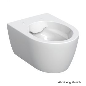 Geberit Wand-Tiefspül-WC iCon verk. 49cm, geschlossene Form, rimfree, weiß