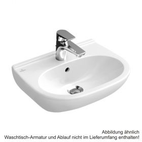 Villeroy & Boch O.novo Waschtisch compact 550 x 370 mm, weiß, 51665501