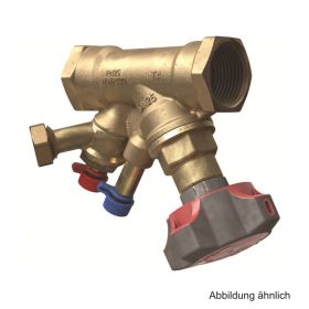 TA STAD Einregulierungsventil G 3/8" mit Entleeradapter, 52851610