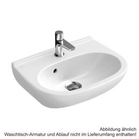 Villeroy & Boch O.novo Handwaschbecken compact 450 x 350 mm, weiß, 53604501
