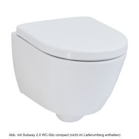 Villeroy & Boch Subway 2.0 Wand-Tiefspül-WC compact, weiß Ceramicplus, 560610R1