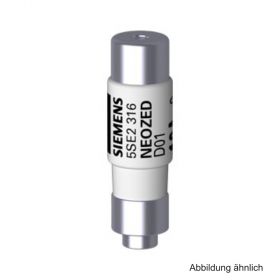Siemens Neozed-Sicherungseinsatz D01 16A, grau