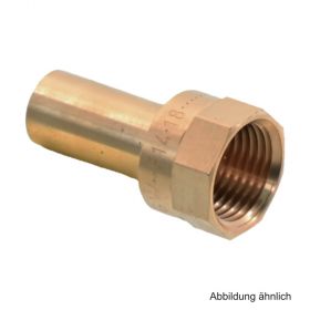 Geberit Mapress Kupfer Übergang mit IG und Einschubende, 22mm x 1/2" IG