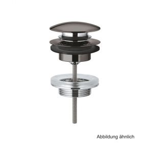 GROHE Ablaufgarnitur hard graphite, 65807A00