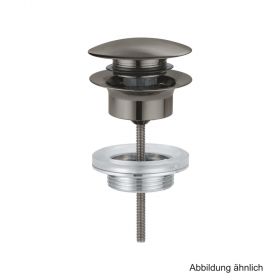 GROHE Ablaufgarnitur hard graphite gebürstet, 65807AL0