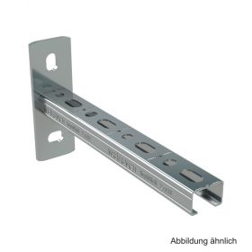 BIS RapidRail Wandkonsole mit Schnittmarkierungen, 27x18mm, L: 200mm