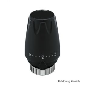HEIMEIER Thermostat-Kopf DX tiefschwarz (RAL 9005), 670000507