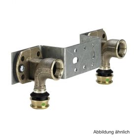 Viega Raxofix-Montageeinheit, Halterung gekröpft, 16mm x Rp 1/2", Stichmaß 150