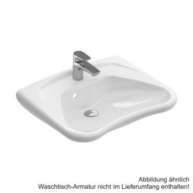 Villeroy & Boch O.novo Waschtisch vita 600x490mm,inkl.Überlaufg.,weiß,71196301