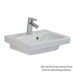 Villeroy  emp  Boch Subway 2.0 Handwaschbecken 450 x 370 mm, weiß, 73154501