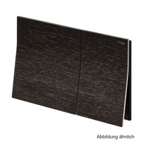 Viega WC-Betätigungsplatte Visign for More 200, Holz Eiche gebeizt