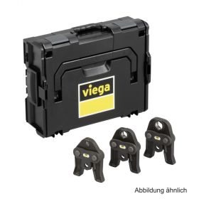 Viega Pressbackenset PT2 15-22-28 mm, im Koffer, Modell 2202.30