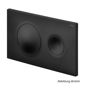Viega WC-Betätigungsplatte Visign for Style 20 Kunststoff, schwarz matt