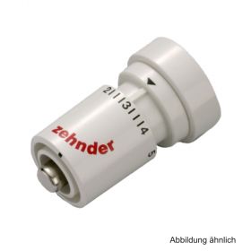 Zehnder Thermostat DH passend für Gewindeanschluss M 30 x 1,5 mm, weiß, 819050