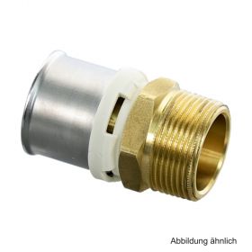 Alpex L Übergang mit AG, 75 mm x 2 1/2" AG