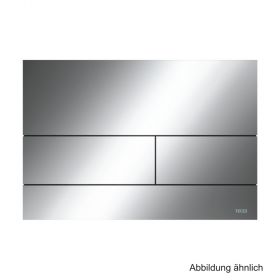 TECE Betätigungsplatte TECEsquare II Metall 2-Mengentechnik, Chrom glänzend