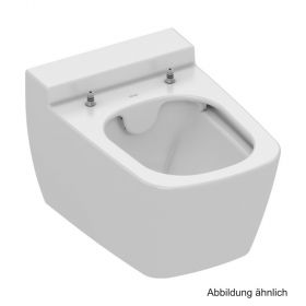 TECEone-WC-Keramik ohne Duschfunktion Tiefspüler, spülrandlos, weiß, 9700204