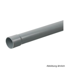 PVC-Elekroinstallations-Rohr mit einseit. angeformter Muffe, DN 25, L: 3 m