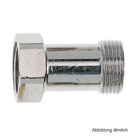 HEIMEIER Längenausgleichsstück G 3/4" x G 3/4", Baulänge 50mm, Mess.vern.