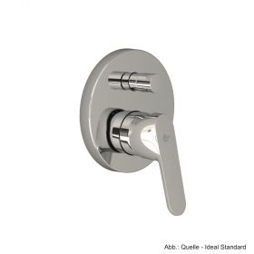 Ideal Standard Vito Einhebel-Badearmatur für Wandeinbau, Fertigmontageset, verchromt, A6065AA