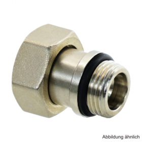 Ausgleichstülle mit Überwurfmutter 1/2"AG x 3/4"ÜWM, 38-53 mm