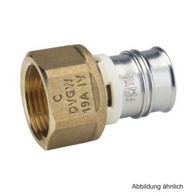 Alpex Übergang mit Innengewinde Messing, 16 mm x Rp 1/2"