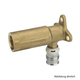 Alpex Wandwinkel 78 mm, Messing, 16 mm x Rp 1/2"