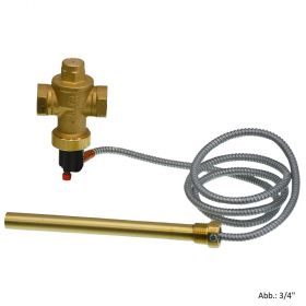 Caleffi Thermische Ablaufsicherung 3/4", 1,3 m Kapilarrohr, 543503