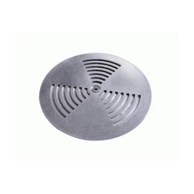 Design-Bodenventil aus Metall