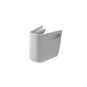 Duravit Halbsäule zu Handwaschbecken D-Code 45cm, weiss, 0857170000