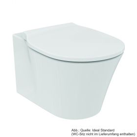 Ideal Standard Connect Air Wand-Tiefspül-WC spülrandlos, unsichtbare Bef., weiss, E015501