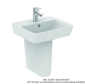 Ideal Standard Connect Air Handwaschbecken mit 1 Hahnloch und Überlauf 400x350x150mm, weiss, E030701