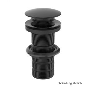 Ideal Standard Push-Open für Waschtisch ohne Überlauf Silk Black