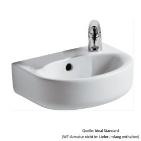 Ideal Standard Connect Arc Handwaschbecken 350x260x155 mm, weiss Ideal Plus, E7913MA