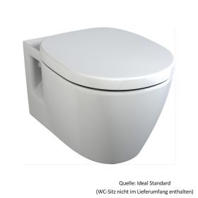 Ideal Standard Connect Wand-Flachspül-WC, weiss Ideal Plus, E8017MA